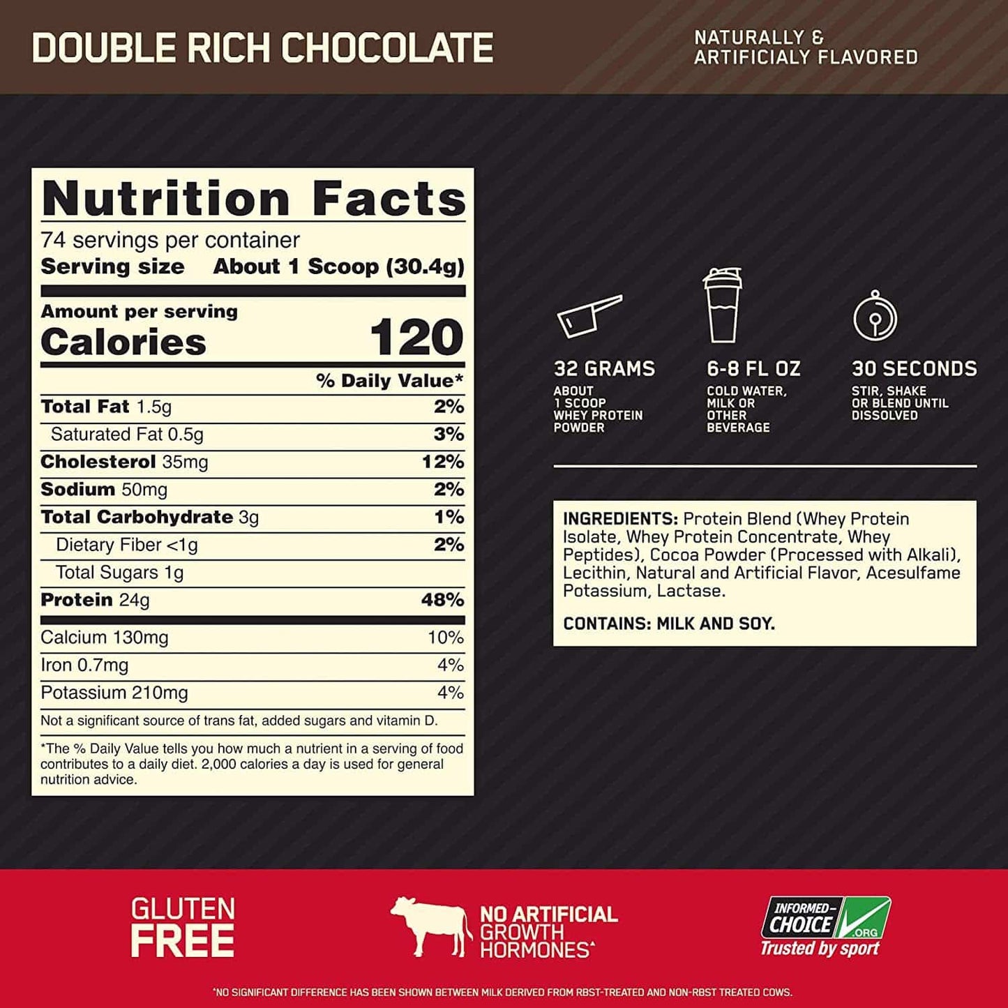 GOLD STANDARD 100% WHEY 5 LB
