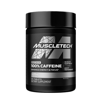 CAFEINA MUSCLETECH 220MG / 125 CÁPSULAS