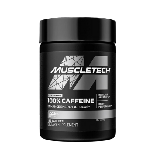 CAFEINA MUSCLETECH 220MG / 125 CÁPSULAS