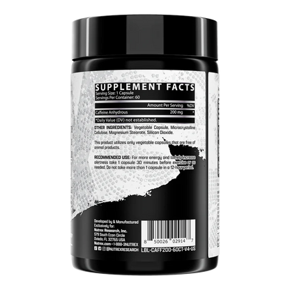 CAFEINA NUTREX 200MG / 60 CÁPSULAS