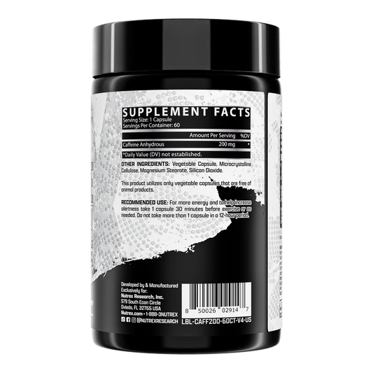 CAFEINA NUTREX 200MG / 60 CÁPSULAS