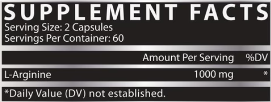 L-ARGININE 1000 NUTREX
