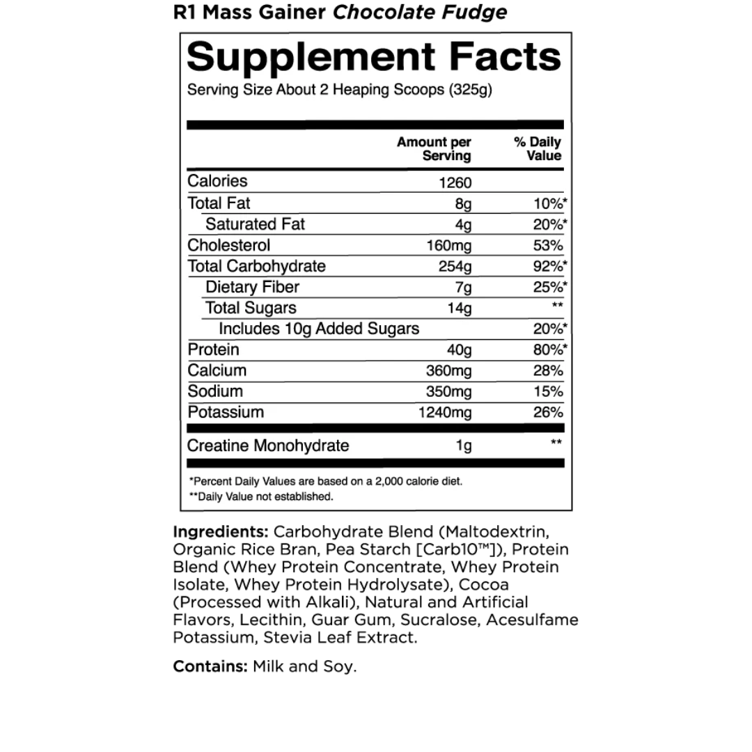 R1 MASS GAINER 11,57 LB